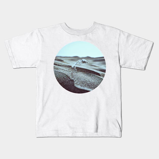 Distance Is Darkness Kids T-Shirt by Richard George Davis